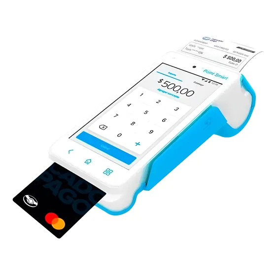 Lector De Tarjeta Mercado Pago - Point Smart Pos Blanco