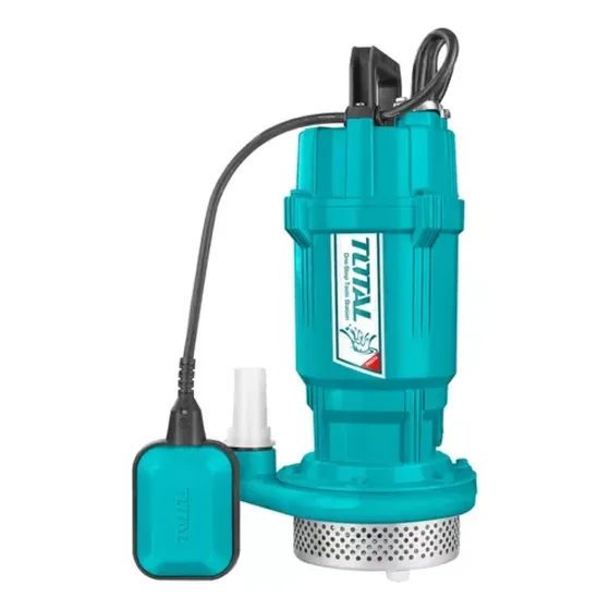 Bomba Sumergible Pozo Agua Sucia 1hp 750w 1 Total Twp67506 Color Turquesa