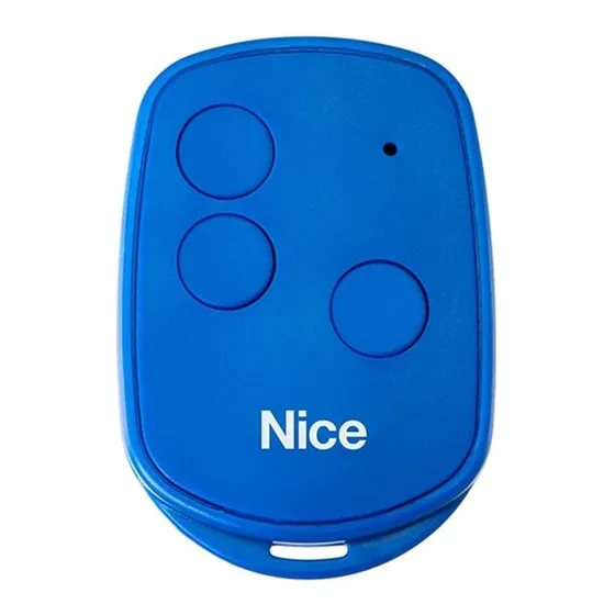 Controle remoto TX 3TB Nice azul