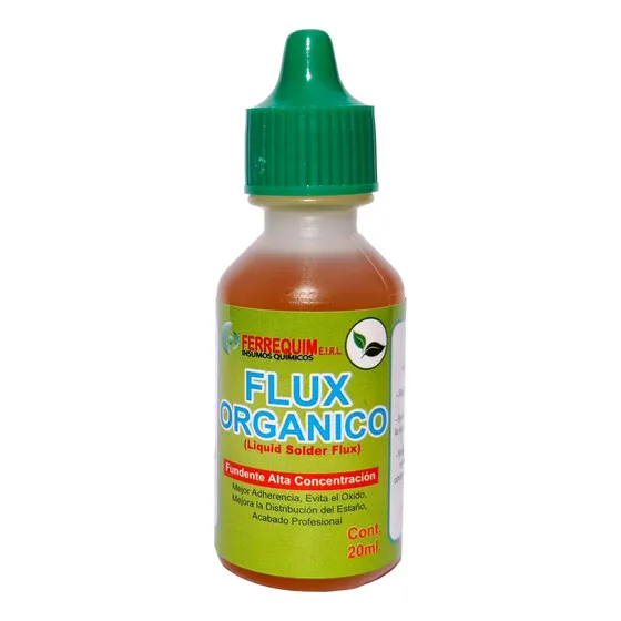 Flux Líquido Orgánico Soldar 20ml Flux-org-20ml Ferrequim