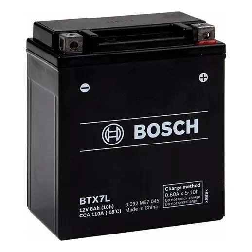Bateria Honda Tornado 250 Ytx7l-bs Bosch Btx7l 12v 6ah