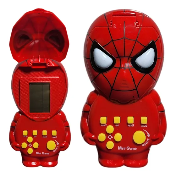 Consola Brick Game Tetris De Avengers Spiderman  Regalo Niño