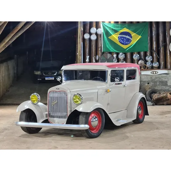 Hot Rod 1930 Motor Chevette Fordinho 29
