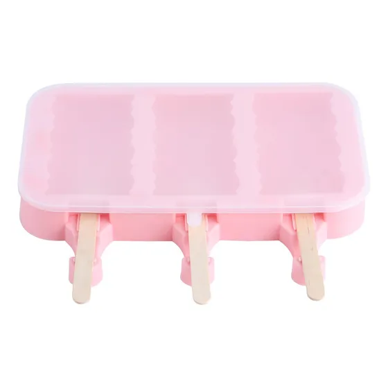 Bandeja Silicona Para Cubito Hielo Hecha Casa Molde Helado 3