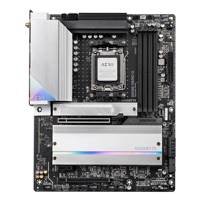 Tarjeta Madre Gigabyte B650 Aero G - Am5 Ddr5 Wifi6 Blanco