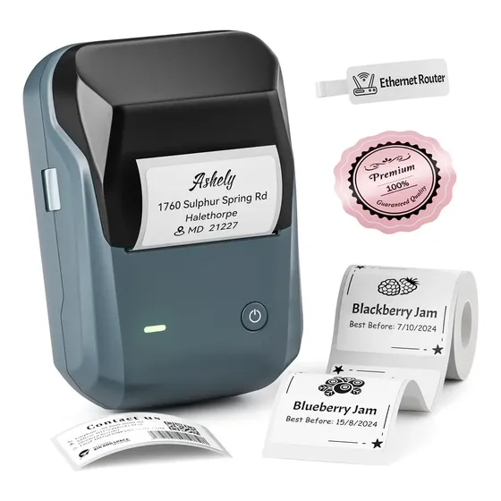 Impressora Térmica de Etiquetas Bluetooth Niimbot B1 Space Blue