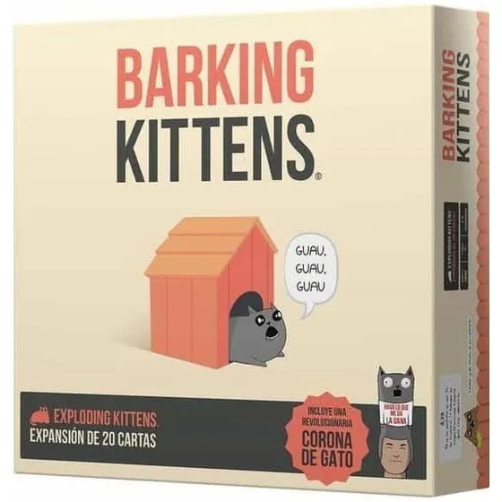 Exploding Kittens: Barking Kittens - Juegos De Mesa