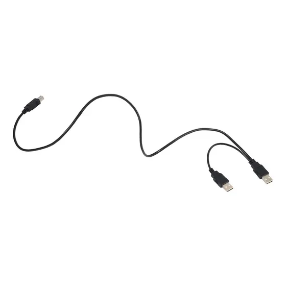 A Cable Usb 2.0 Doble Macho A Estándar B Macho Y 80 Cm Para