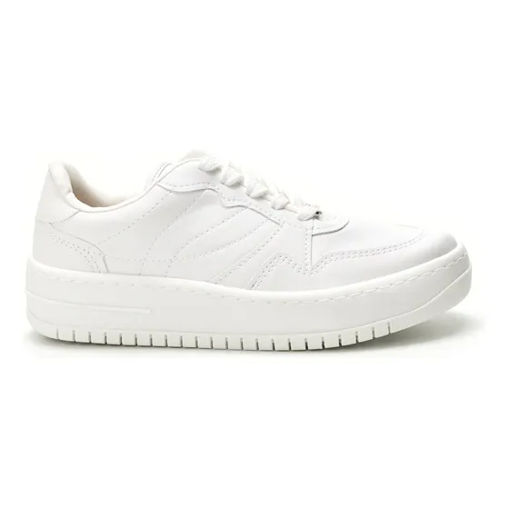 Zapatillas Para Mujer Caña Baja Color Blancos Vizzano