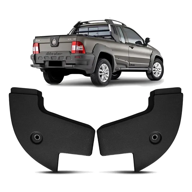 Par Moldura Superior Canto Caçamba Strada Adventure Locker