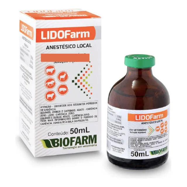 Lidofarm P/ Animais 50ml - Biofarm