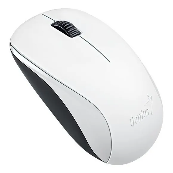 Mouse Inalámbrico Genius  Nx-7000 Elegant White Wireless