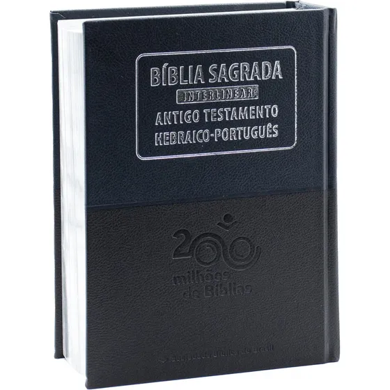 Bíblia Interlinear Completa: Hebraico-português / Grego-português, De Sociedade Bíblica Do Brasil, Sbb. Bíblia Sagrada, Vol. Único. Editorial Sbb, Capa Dura, Edição 1a Edição Em Português, 2025