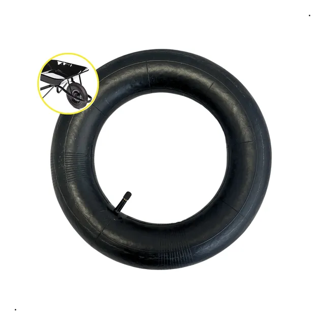 Câmara Ar Pneu Carrinho Mão Carriola 3.25x8 Reforçada