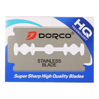 100 Navajas Doble Filo Dorco Para Afeitar Rasurar 100 Navajas Doble Filo Dorco Para Afeitar Rasurar
