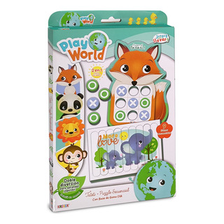 Ta Te Ti + Puzzle Secuencial. Goma Eva. Kreker Ta Te Ti + Puzzle Secuencial. Goma Eva. Kreker
