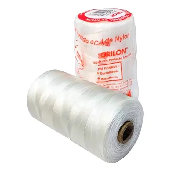 Linha Pesca Fazer Rede Grilon Carretel 210/036 200g