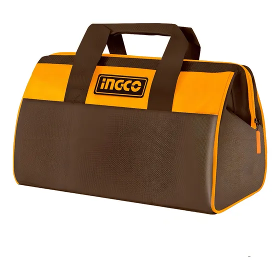 Bolso Porta Herramientas 16'' Ingco Htbg281628 Color Marron