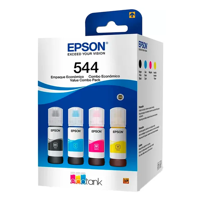 Tinta de impresora Epson T544 65 ml 4 unidades