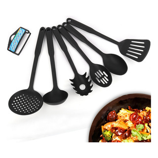 Utensilios De Cocina De Silicona Juego De 6 Grado De Comida Utensilios De Cocina De Silicona Juego De 6 Grado De Comida