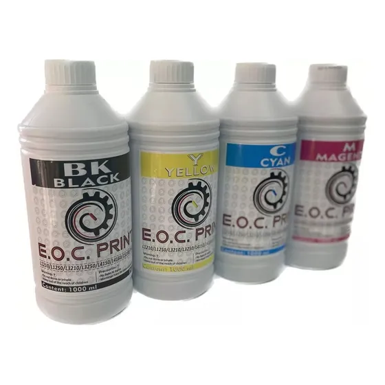 Tinta Epson Dye 1 Litro T544 L3110 L3150 L1210 L3250 L5190