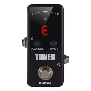 . Kokko Ftn2 Mini Pedal Afinador De Guitarra Cromática Con . Kokko Ftn2 Mini Pedal Afinador De Guitarra Cromática Con