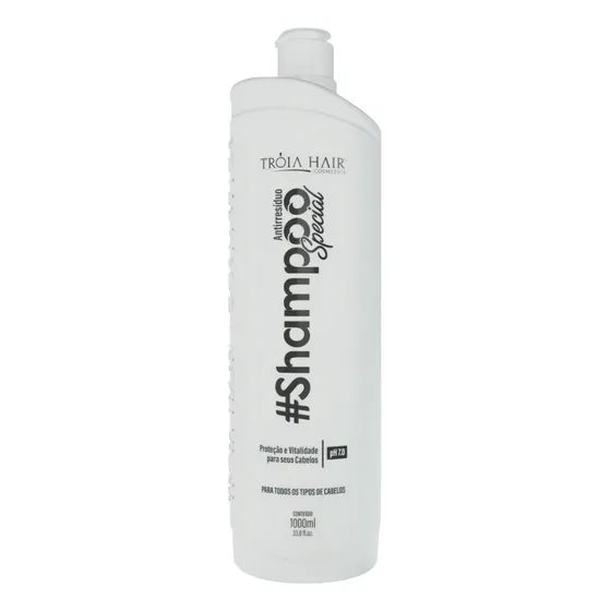 Shampoo Antirresíduo Especial Limpeza Profunda Tróia Hair 1L