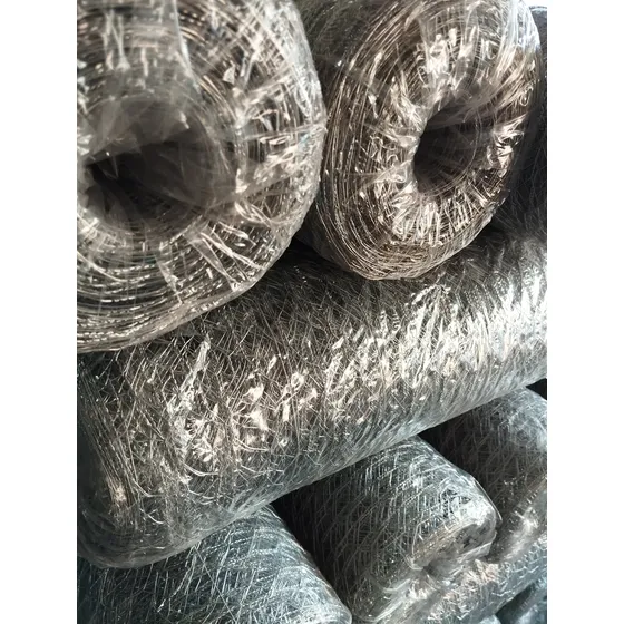 Malla Pollito 1x1 X 30 Mts Acero Inoxidable Hexagonal