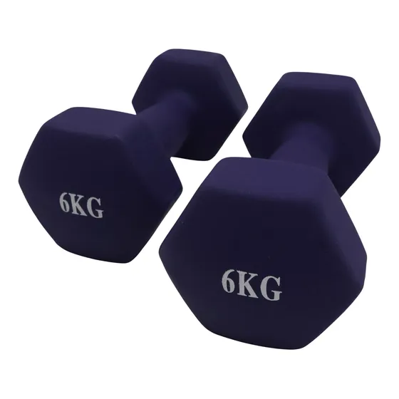 Mancuernas 6kg Par Ejercicio Pesas