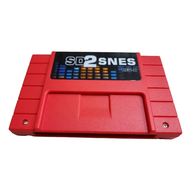 Super Snes Sd2snes Pro Everdrive Pro Super Nintendo Vermelho