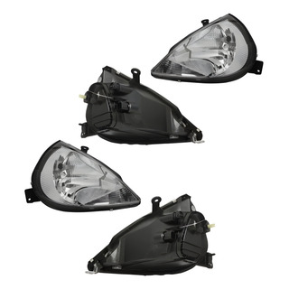 Par Faros Cromado Ford Ka 2001 02 03 04 05 2006 2007 2008 Par Faros Cromado Ford Ka 2001 02 03 04 05 2006 2007 2008