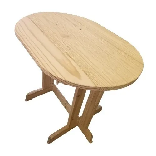 Mesa Con Alas En Madera Maciza. Ria Equipamientos