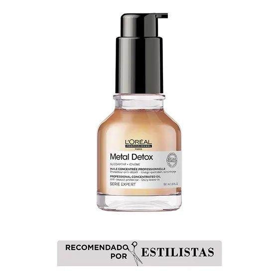 Serum Metal Detox Antiquiebre Iluminador L'oreál Profesionnel 50 Ml