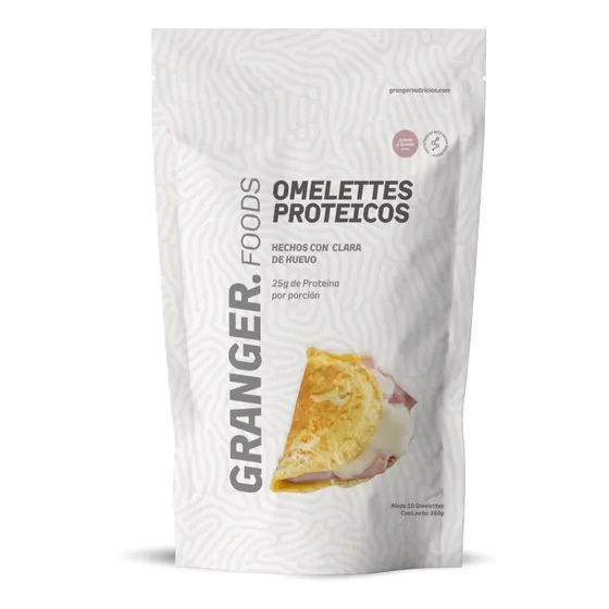 Omelette Proteicos X 350 Grs 25 Grs De Proteína Granger Sabor Jamón y queso