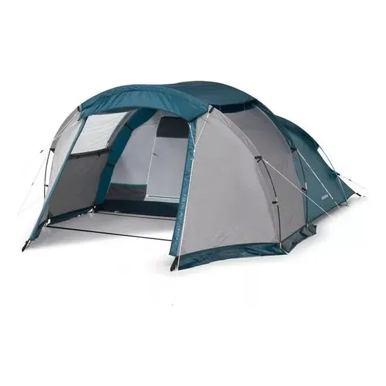 Barraca De Camping Acampamento Família 4 Lugares Duplo Teto