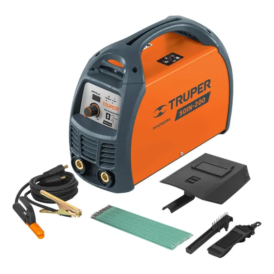 Soldadora Inversora Voltaje 200 A  220v  Truper