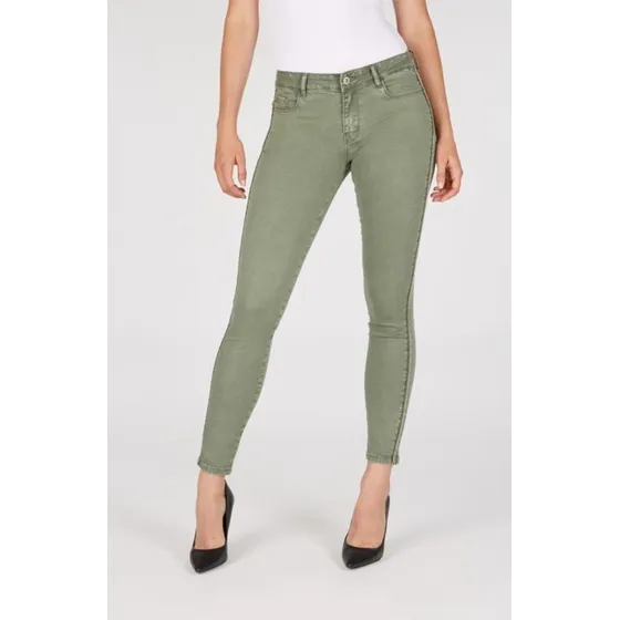 Jeans Dama Numero Usa Vienna Ankle Verde
