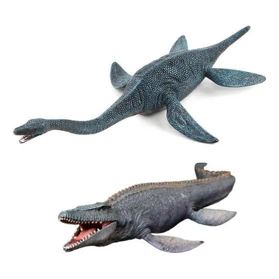 Juguetes Realistas Modelo Mosasaurus Y Plesiosaurio