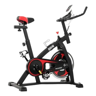 Bicicleta Ergométrica Para Spinning Mecanica 6kg Pace2000 Odin Fit Cor Preto/vermelho Bicicleta Ergométrica Para Spinning Mecanica 6kg Pace2000 Odin Fit Cor Preto/vermelho