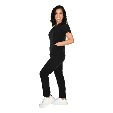 U Bárbara Pijama Quirúrgica Corte Recto Con Bolsas Uniforme