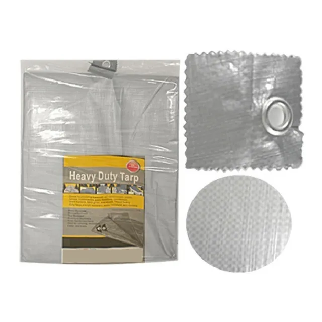 Cobertor Lona Encerado Covertruk Gris Lluvias  3.65*4.90 M