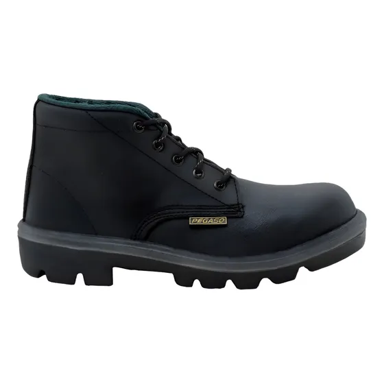 Calzado Botin De Seguridad Pegaso Prusiano Cuero Box