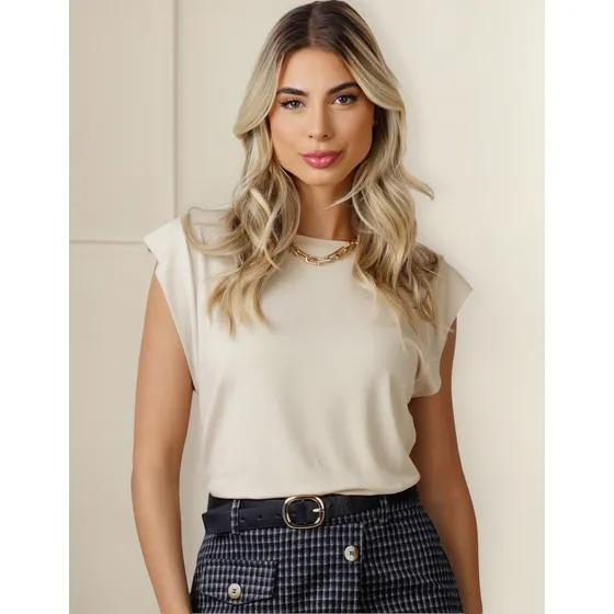 Blusa Básica Feminina Musclee Tee Viscolycra