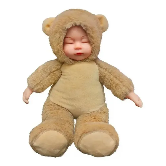 Muñeco Peluche Dormilón Ted Reborn Lovey Baby 35cm Niñas