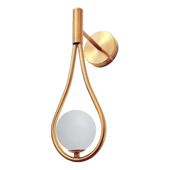 Arandela Jabuticaba Para Hall Sala Painel Cabeceira De Cama Cor Bronze 127/220v Arevo Iluminação Jabuticaba