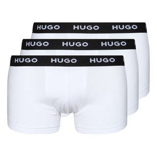 Paquete De Tres Calzoncillos De Algodón Elástico Con Logo Paquete De Tres Calzoncillos De Algodón Elástico Con Logo