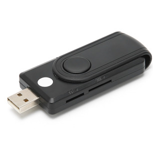 Leitor De Cartão Portátil Mini Intelligent Sd/tf Id Multipor Leitor De Cartão Portátil Mini Intelligent Sd/tf Id Multipor
