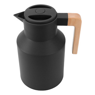 Jarra Térmica Para Café, 1000 Ml, Mango De Madera, Doble Par Jarra Térmica Para Café, 1000 Ml, Mango De Madera, Doble Par