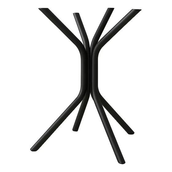 Pé Base Metal Redonda Quadrada 4 Apoio Vidro Granito Marmore