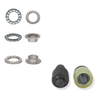 Kit 1000 Ojillos Con Piedra 15mm Y 1 Dado Aplicador Kit 1000 Ojillos Con Piedra 15mm Y 1 Dado Aplicador
